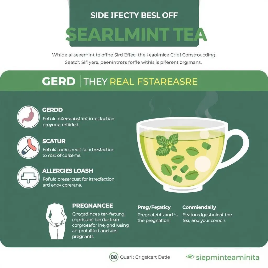 Addressing Concerns and Potential Side Effects of Spearmint Tea for Digestion