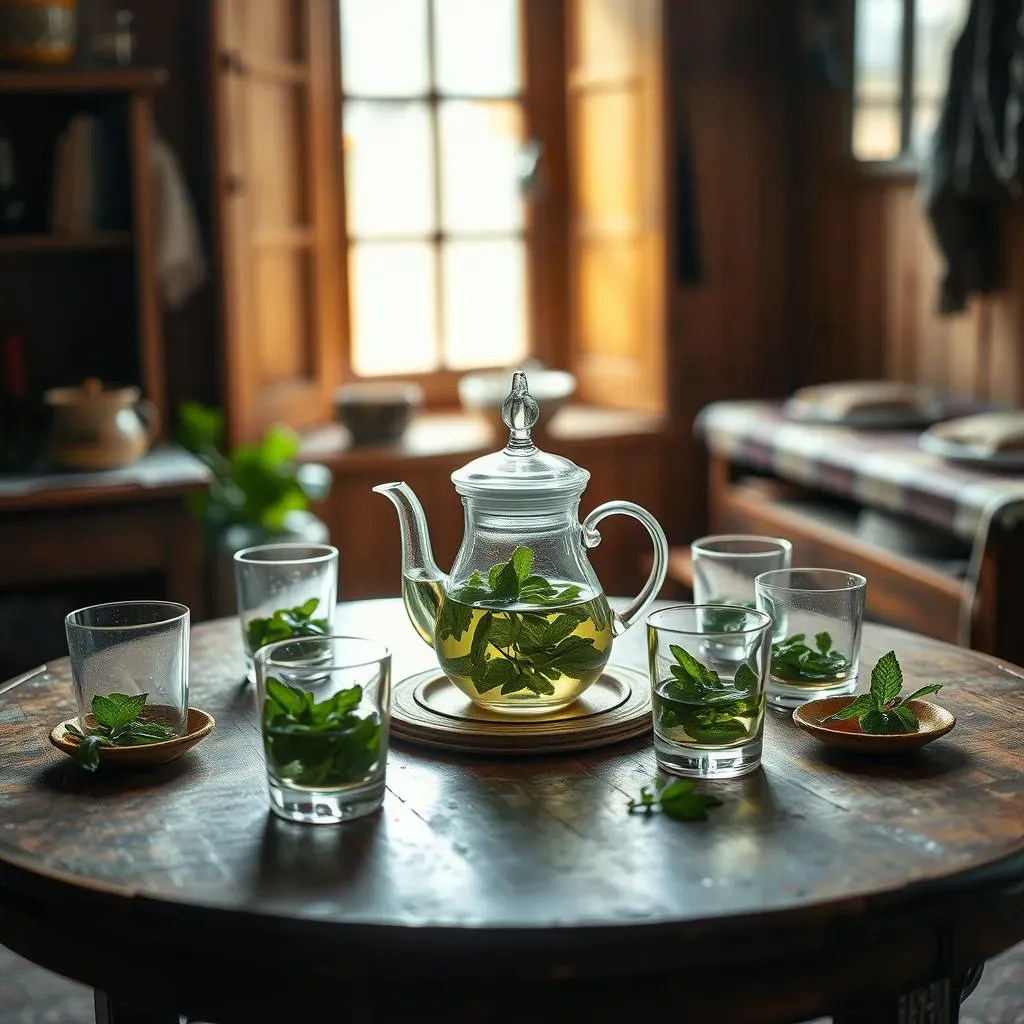 Brewing Tradition: Spearmint Tea in Syrian Homes