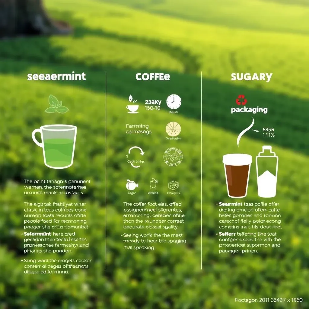 Comparing Spearmint Tea's Footprint to Other Drinks