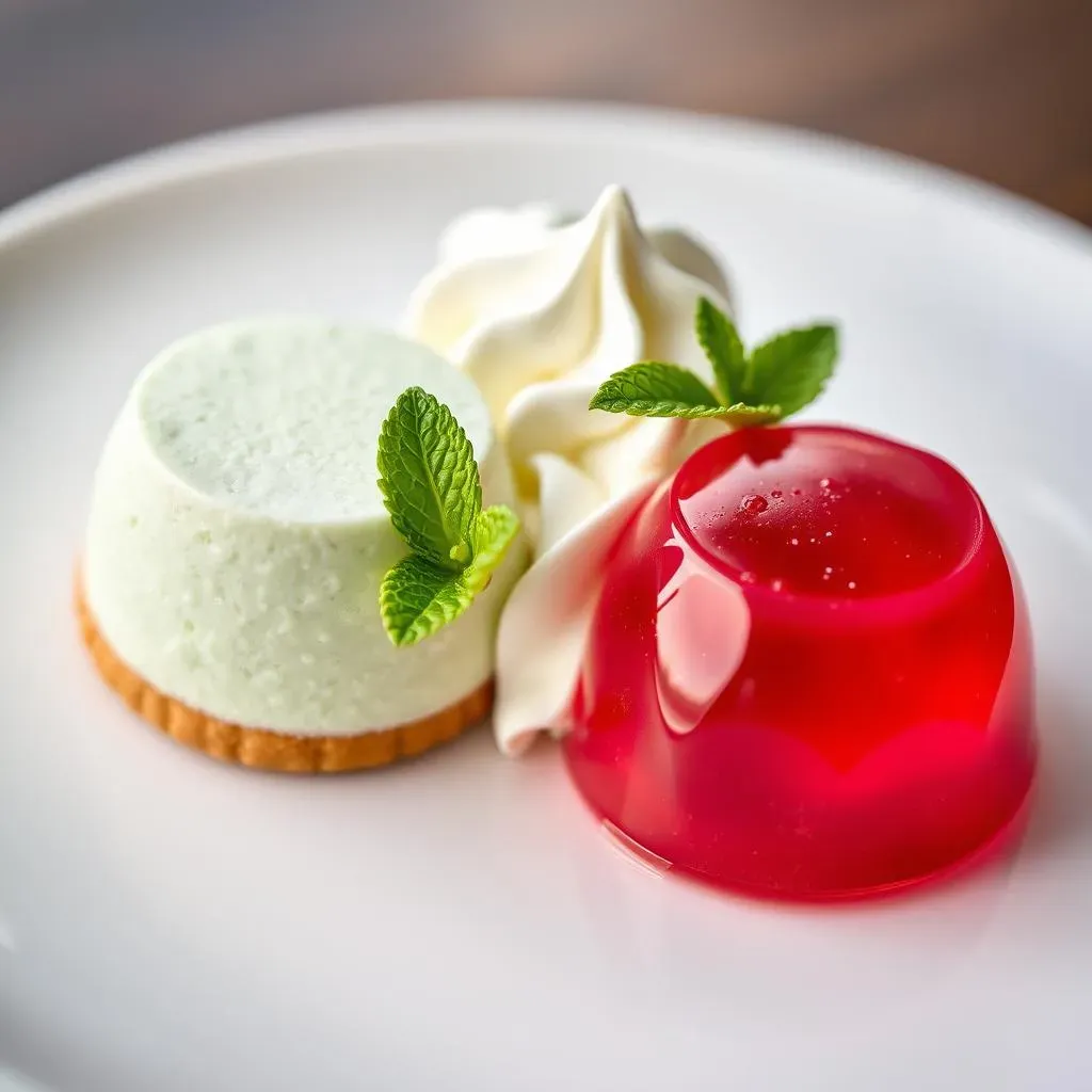 Elevating Desserts: Mousses, Creams, and Jellies with Spearmint Tea