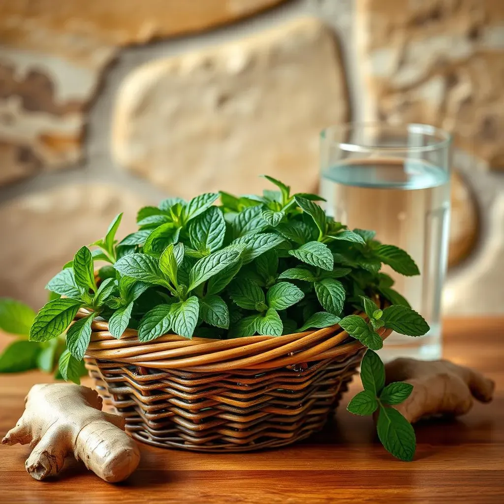 Gathering Your Ingredients: Spearmint, Ginger, and More