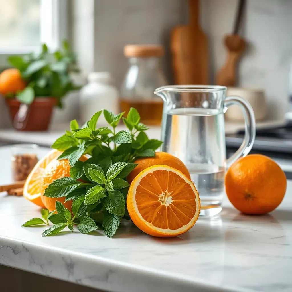 Gathering Your Ingredients: Spearmint, Orange Peel & More