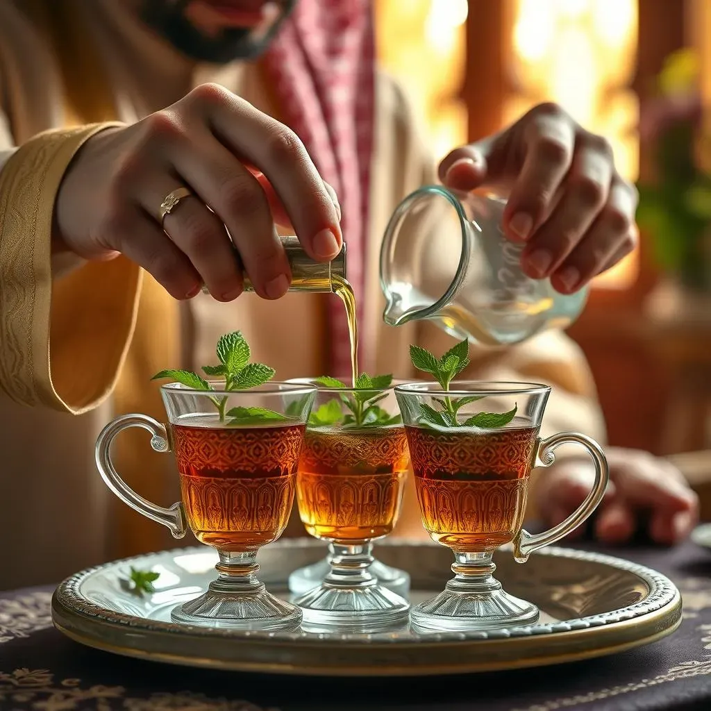 How Spearmint Tea is Prepared and Served in Saudi Arabia