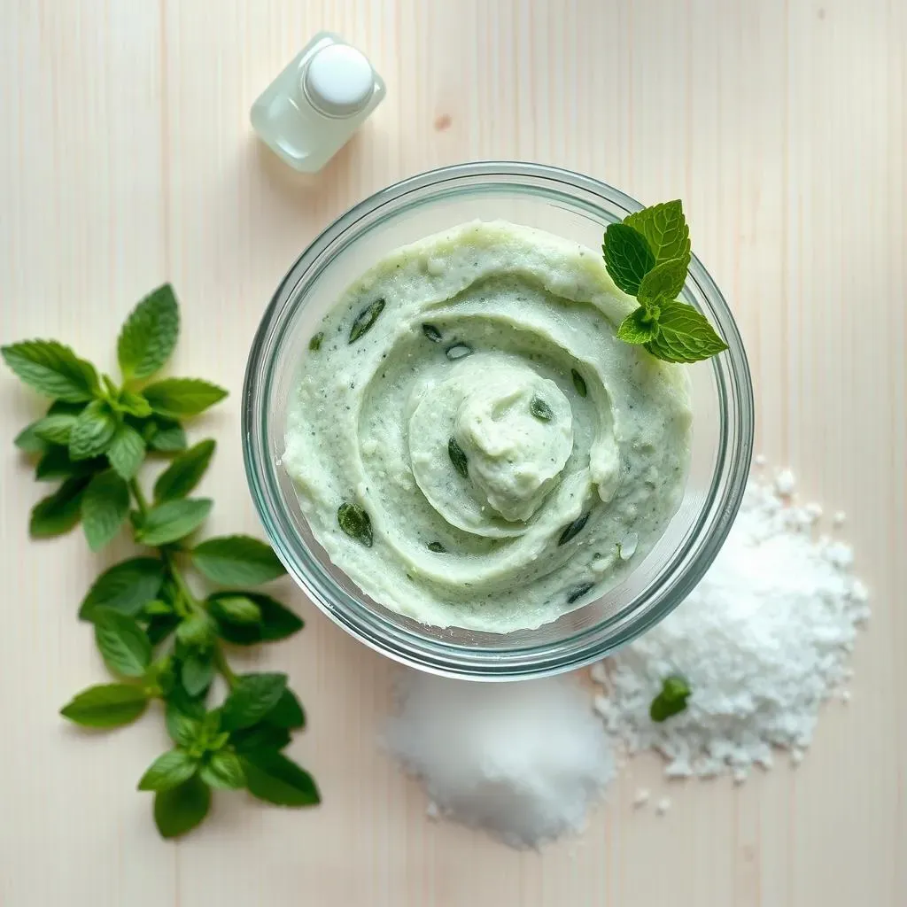 Making Your Own Spearmint Tea Body Scrub