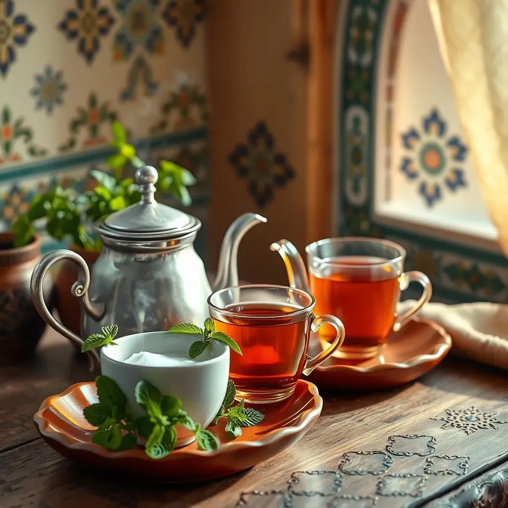 Preparing the Perfect Cup of Moroccan Spearmint Tea