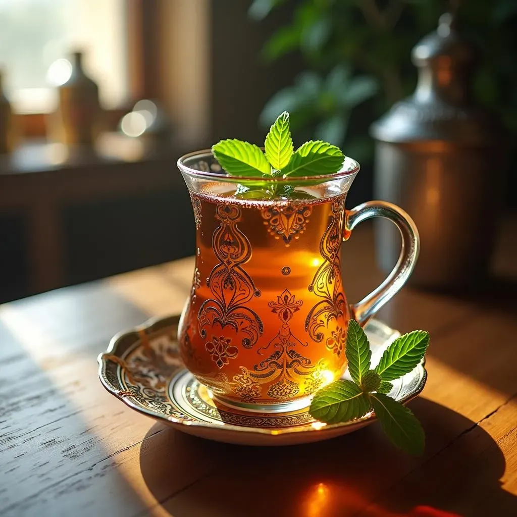 Serving and Savoring Spearmint Tea in Iraqi Culture