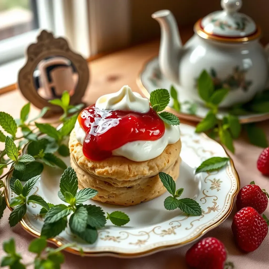 Serving Suggestions: Elevate Your Spearmint Tea Scones