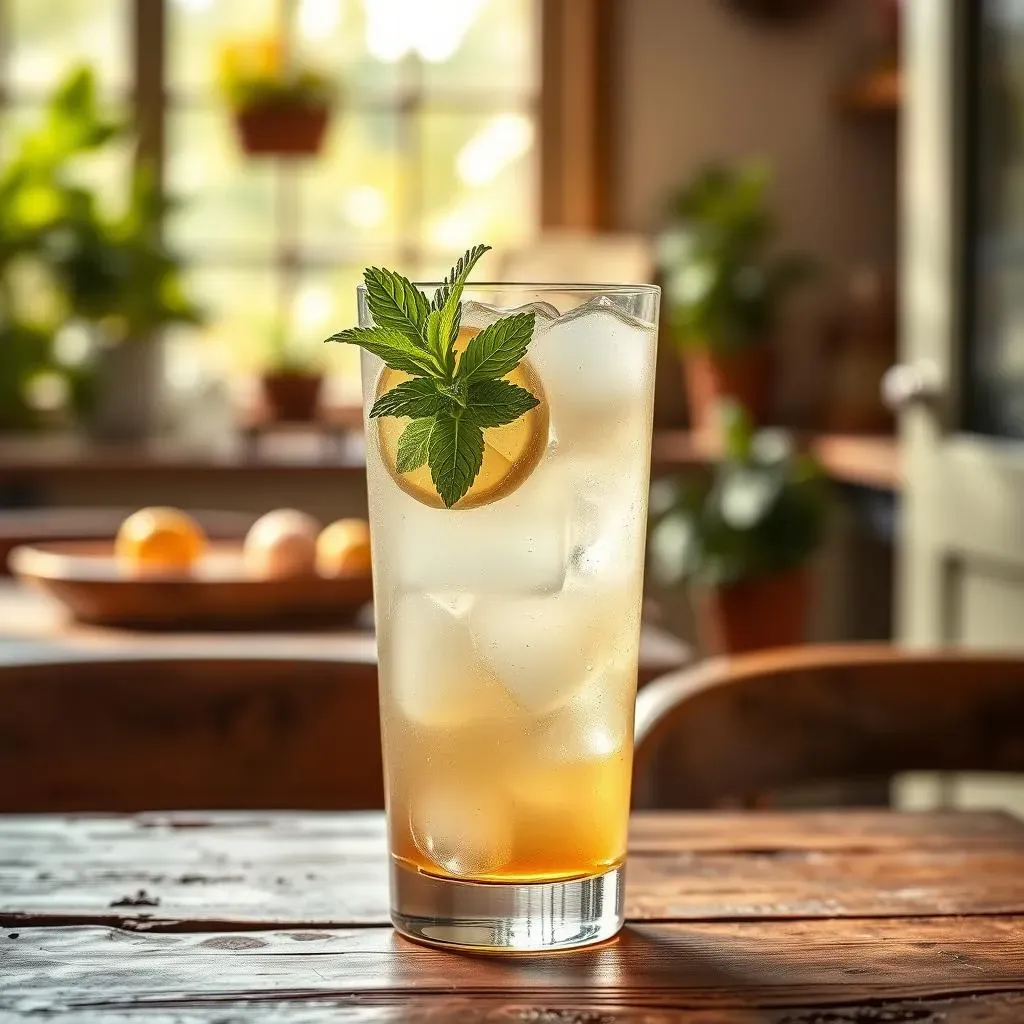 Steeping and Cooling: The Key to Perfect DIY Spearmint Iced Tea